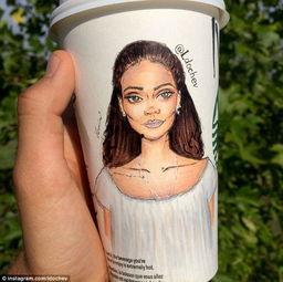 明星网红咖啡图片高清,明星同款咖啡，高清视觉盛宴